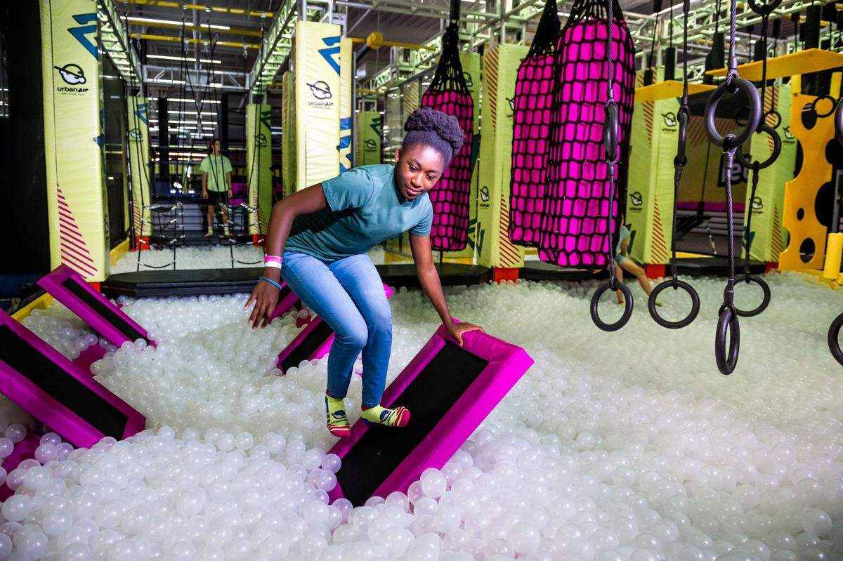 There is a new ninja warrior course and a ropes course among other things at the 2.0 version of Urban Air and Adventure Park on the west side.