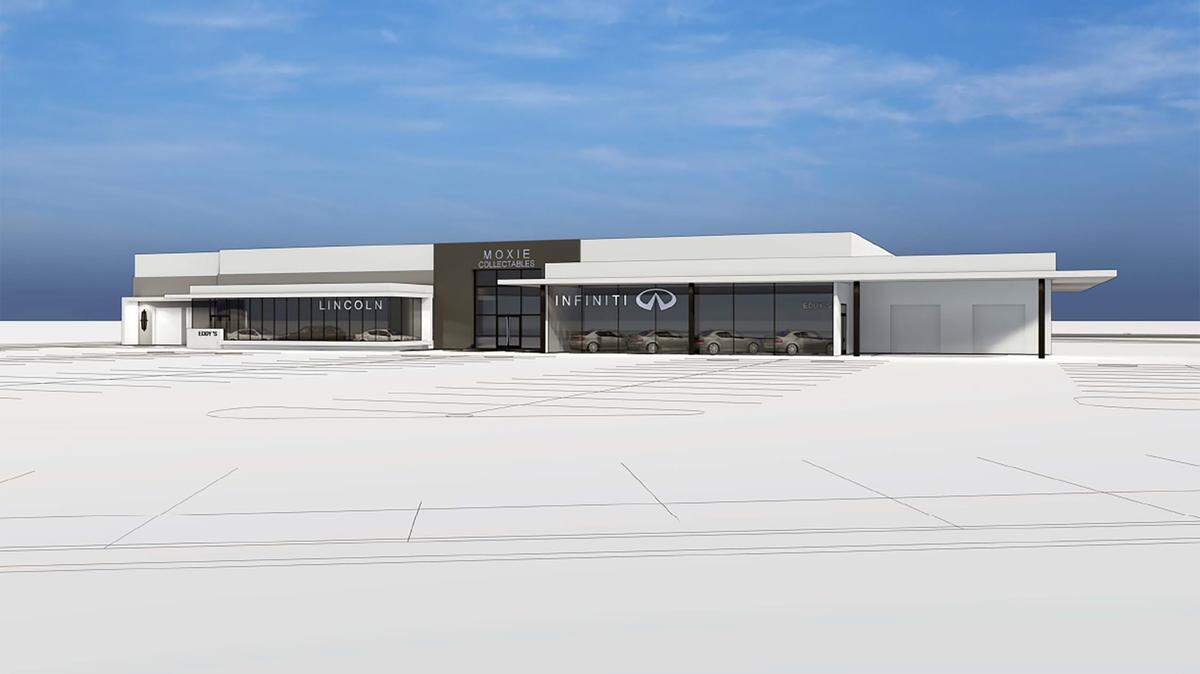 Brandon Steven’s new Infiniti dealership, which he closed on last week, will join his Lincoln dealership and Moxie Hot Rods brand at the 40,000-square-foot former Carpenters Training Center of Wichita that he’s remodeling along East Kellogg.