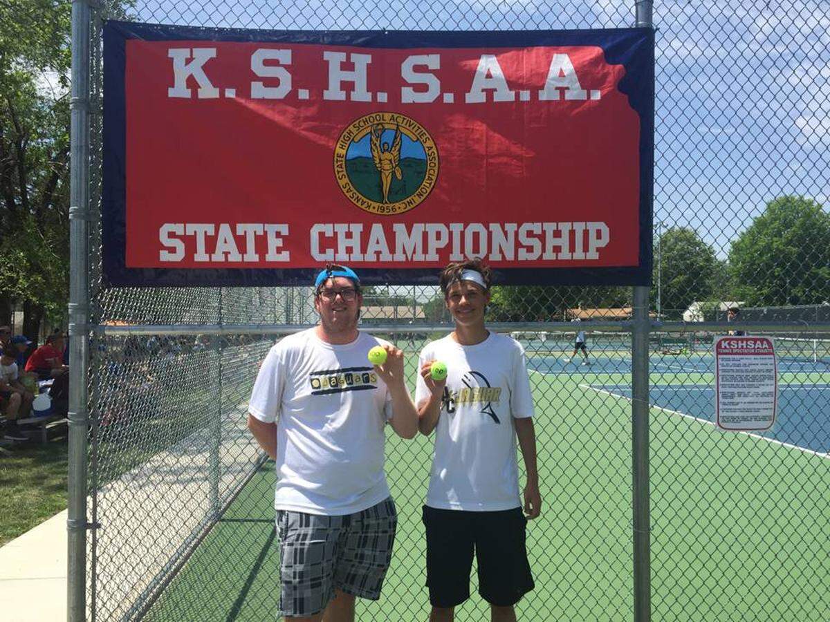 Andover Central's doubles team of Jason Reilly and Jason Thompson were selected to the Eagle's 2018 All-Metro boys tennis team.