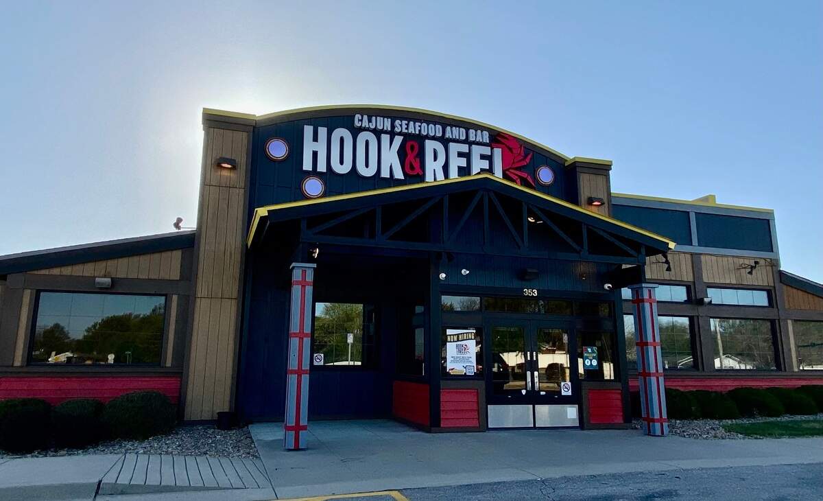 Hook & Reel opens Monday at 353 S. Rock Road.