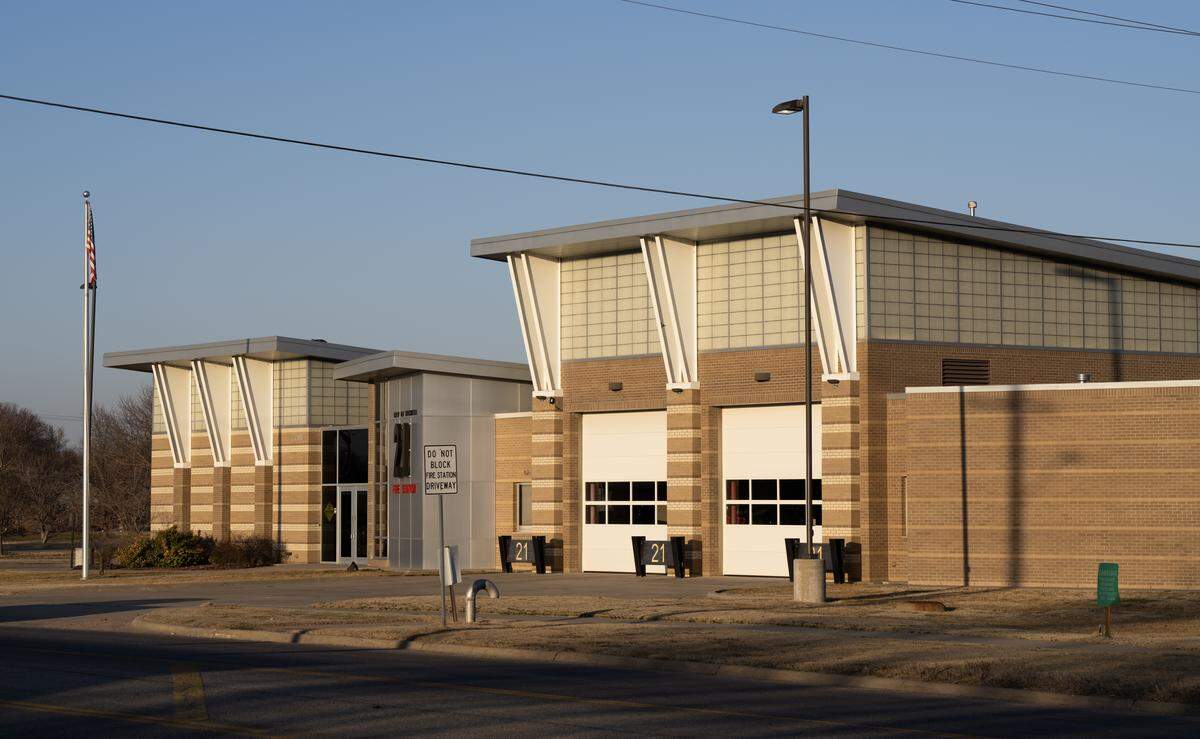 Wichita Fire Station 21 at 2110 N 135th Street W.