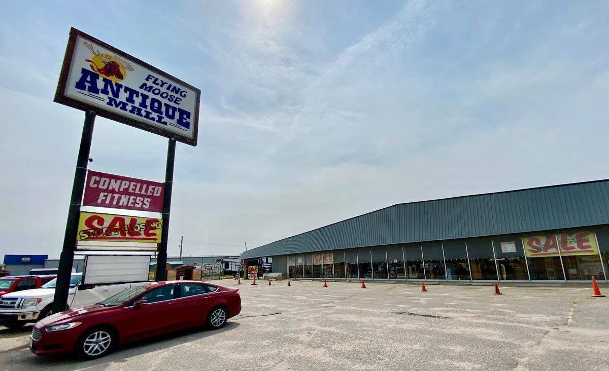 Steve and Lynn Smith are closing their Flying Moose Antique Mall. Their daughter and son-in-law will take over the space and expand their cross fit gym called Compelled Fitness.