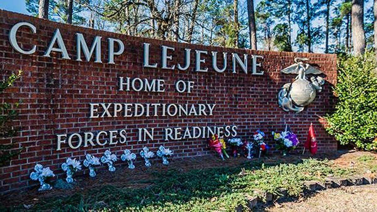 An off-duty Jacksonville police officer was killed at Cape Lejeune Marine Base during what is being called a “security incident,” investigators say.