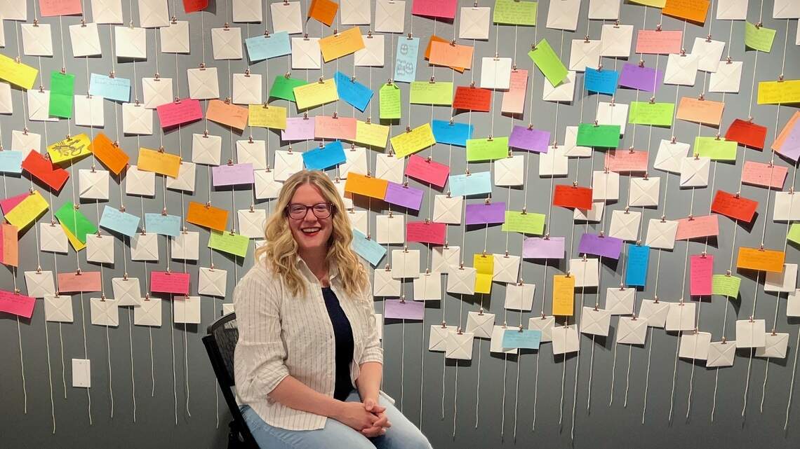 Wichita artist invites visitors to ‘leave what’s heavy’ in exchange for a piece of art