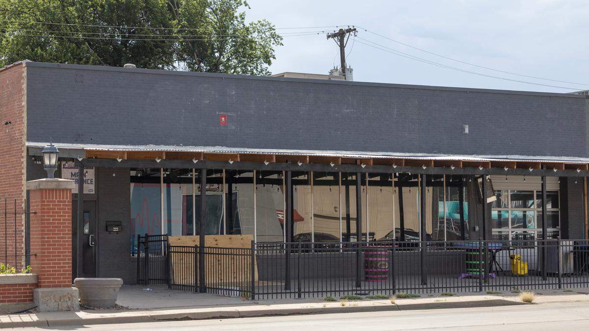 The City Nightz club near 2nd and Washington removed their sign from the front of the building. The club was the scene of a mass shooting on July 2 that wounded nine people.