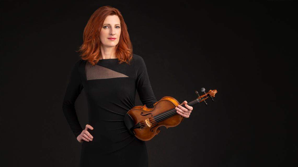 Holly Mulcahy, seen in this portrait, has piloted Arts Capacity, a program bringing classical music to correctional facilities, including two in Kansas. (Todd Rosenberg Photography 2018)