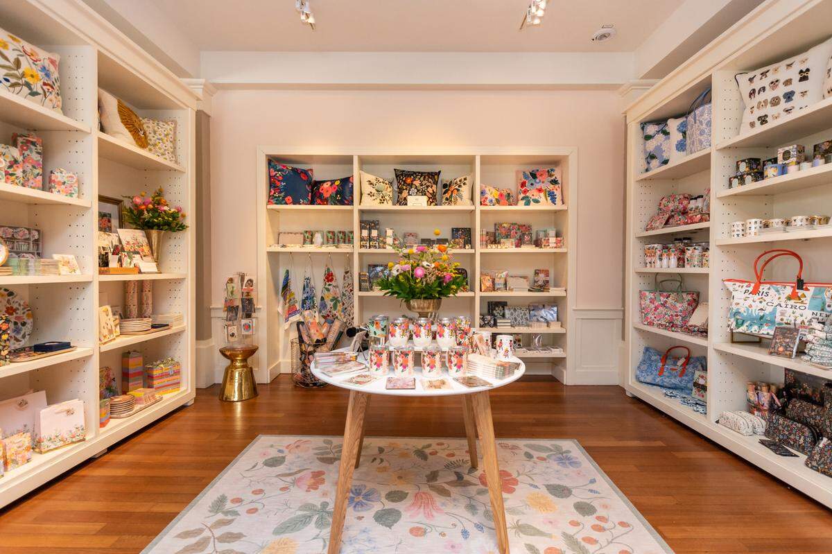 Love of Character owner Mary Billings has opened a store within a store at Bradley Fair to showcase Rifle Paper Co. products.