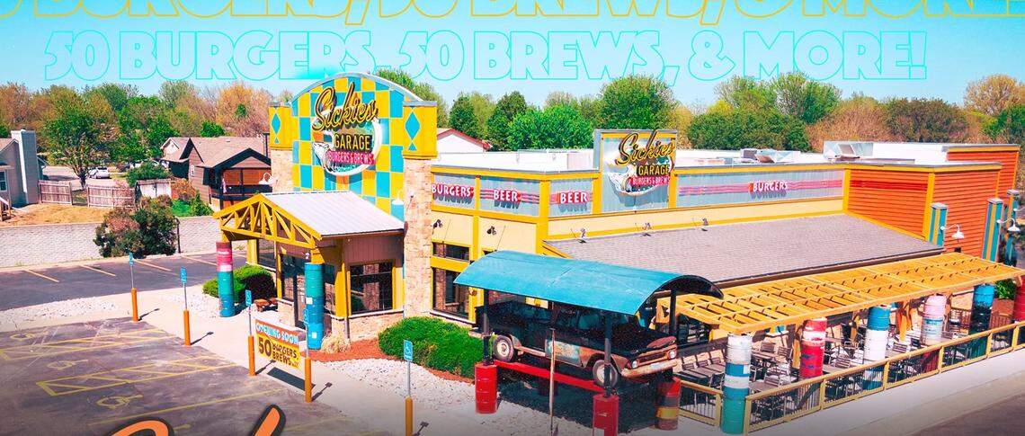 Sickies Garage is now open at 2424 N. Maize Road.