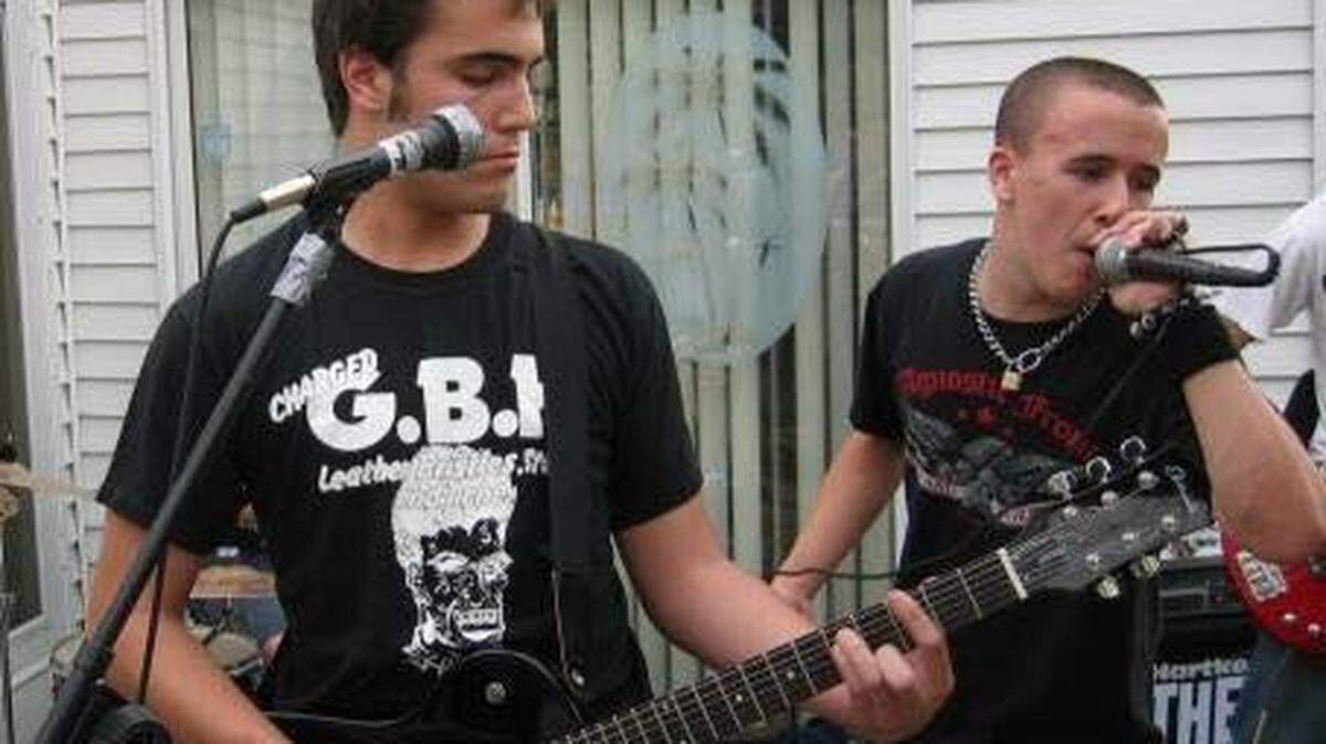 Kansas City Star lead political reporter Bryan Lowry plays lead guitar in a high-school garage band. Publication of the photo by a conservative blogger touched off some weird vibes on Twitter.