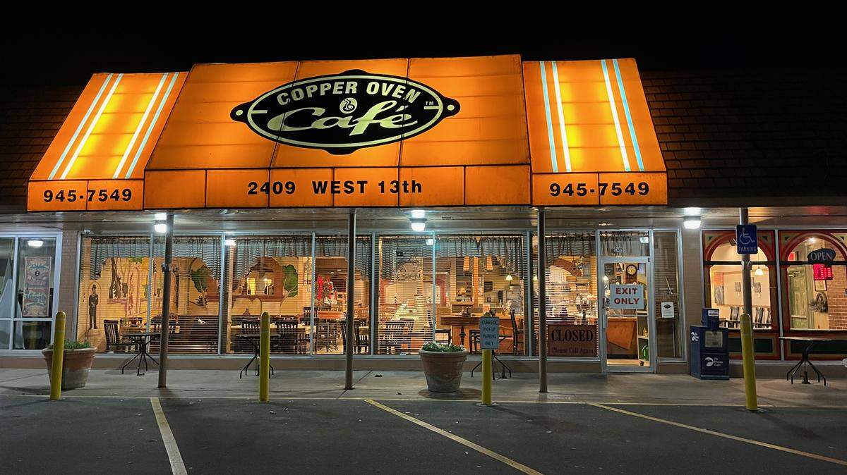 Copper Oven has operated at 2409 E. 13th St. since 2002.
