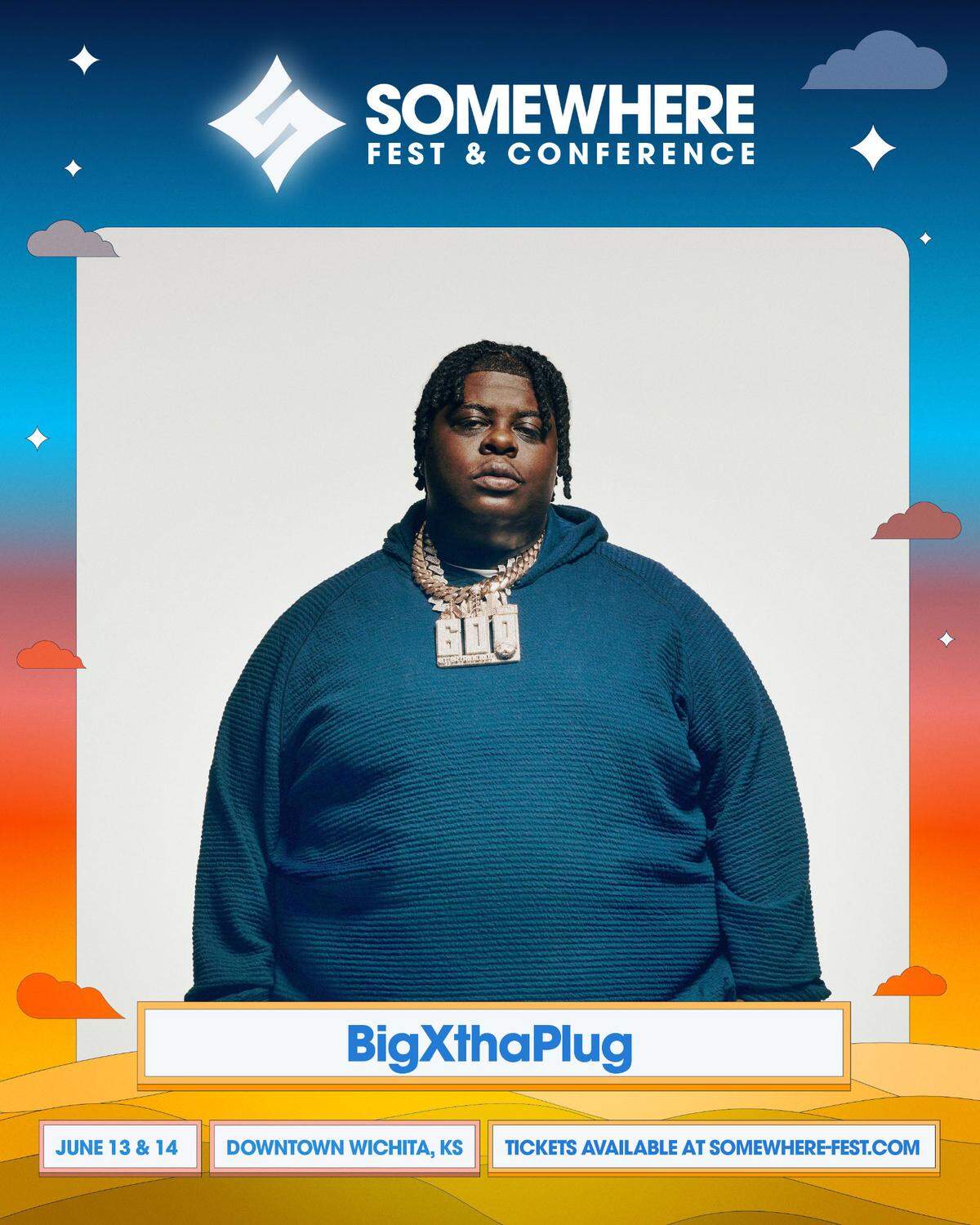 Rapper BigXthePlug will perform at the Somewhere Fest in June.