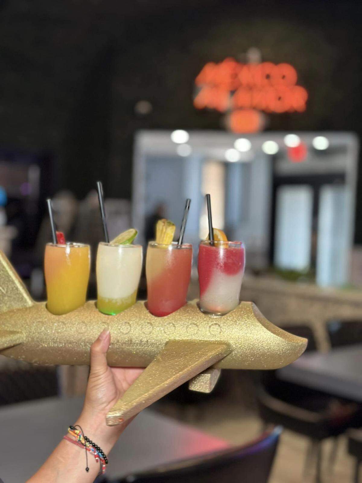 The owners of Viva Tacos & Tequila say their restaurant is known for its high-end margarita and tequila selection. They serve eight different flavors of frozen margaritas.
