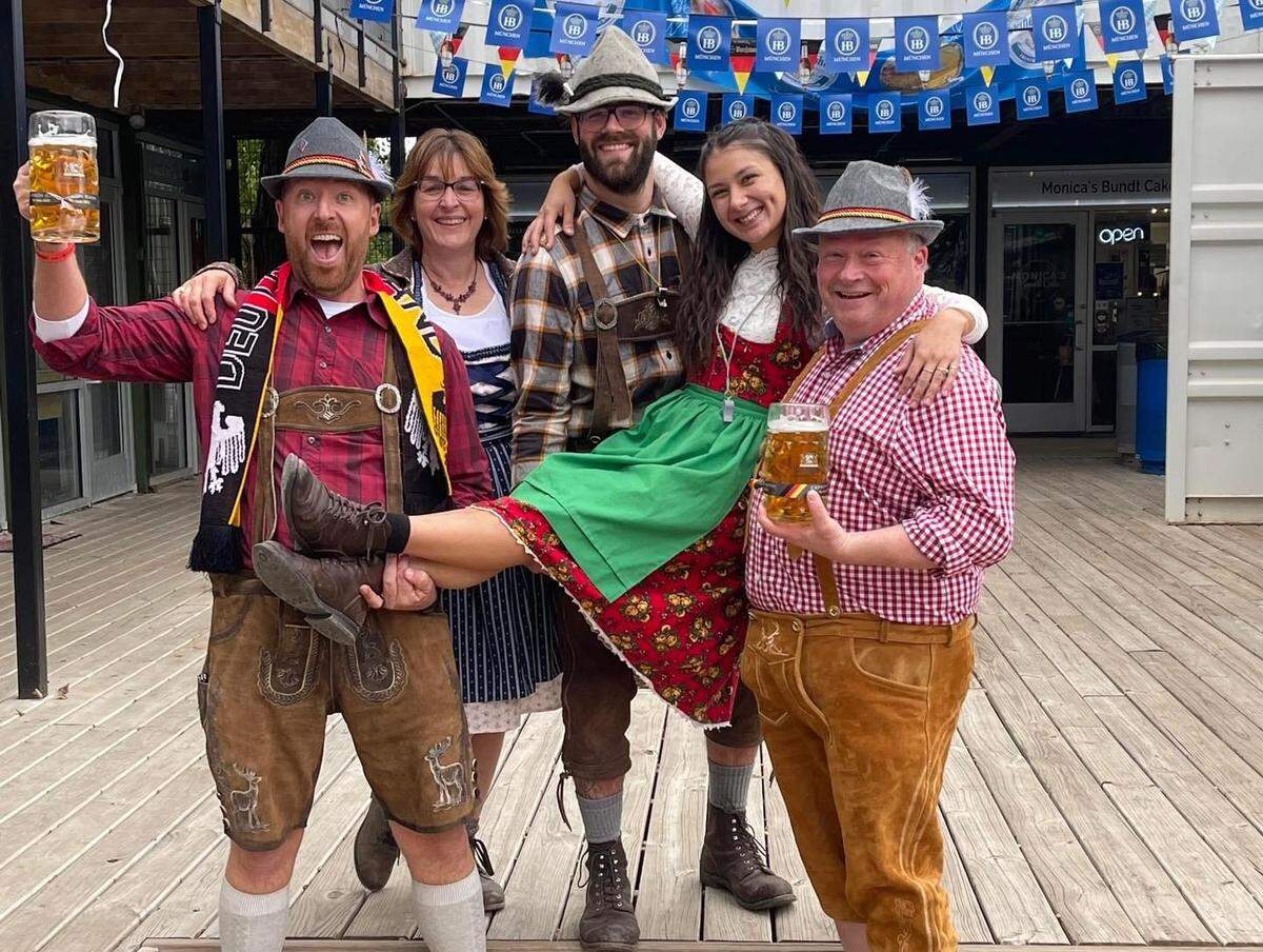 Prost is famous for its authentic Oktoberfest parties, which its owners put on every September.
