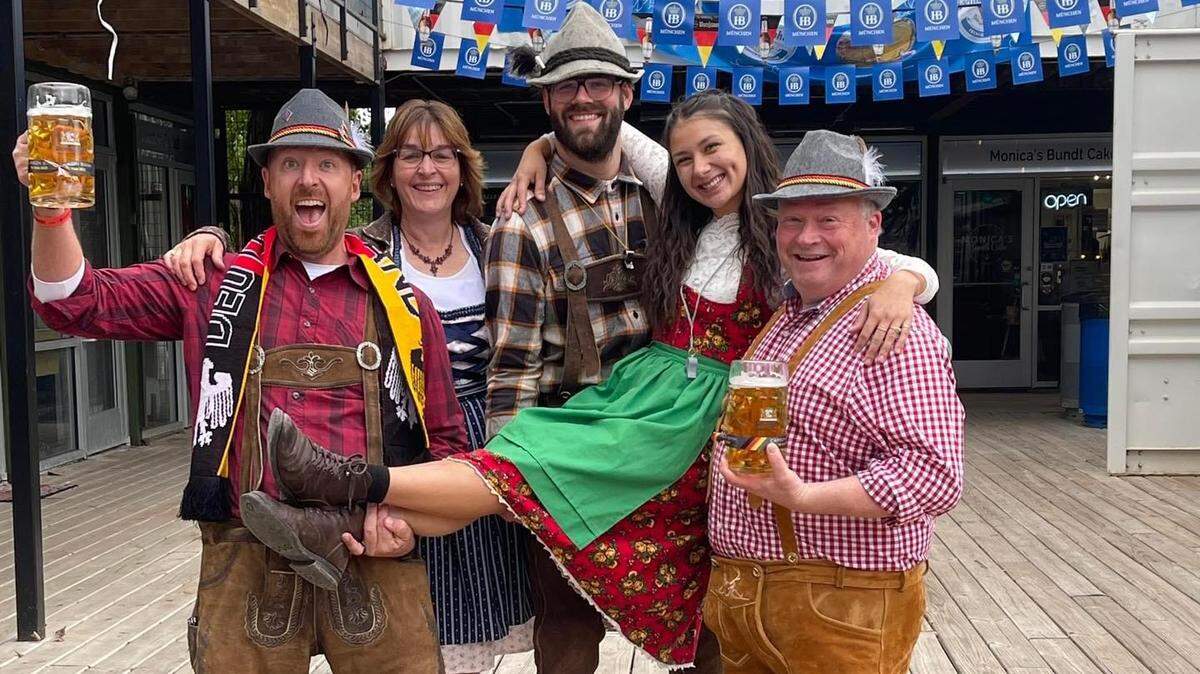 The Prost crew will pull out the lederhosen and fill up the beer steins at this weekend’s annual Oktoberfest party.
