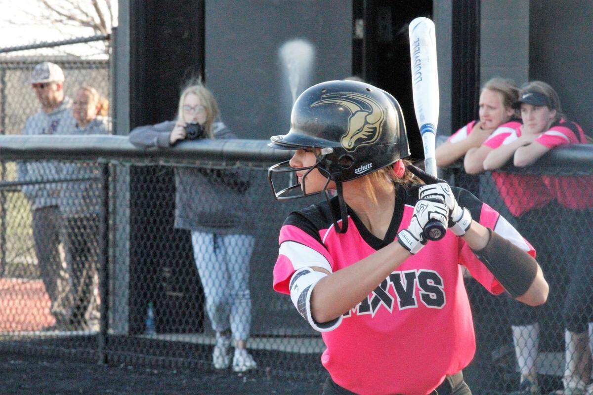 Lauren Johnson, a Maize South junior softball outfielder.