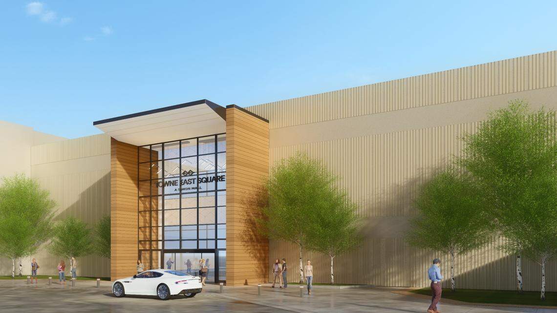 Towne East Square in Wichita is getting an interior and exterior upgrade.