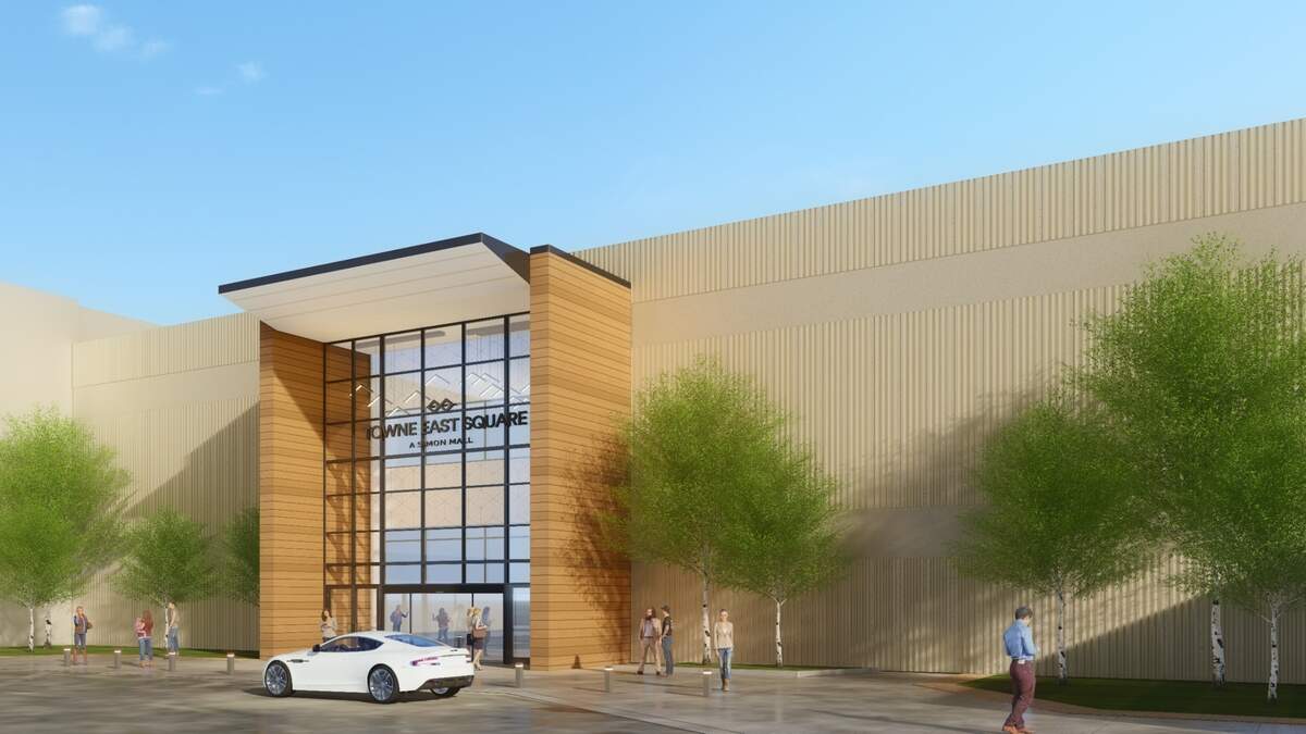Towne East Square in Wichita is getting an interior and exterior upgrade.