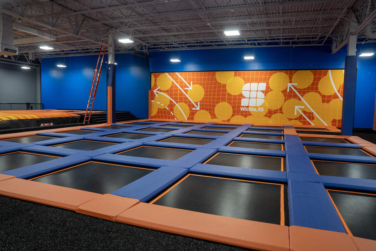 Sky Zone of Wichita has a variety of amusement options for kids of all ages to slide, kick, joust and have fun playing a variety of bouncy games.