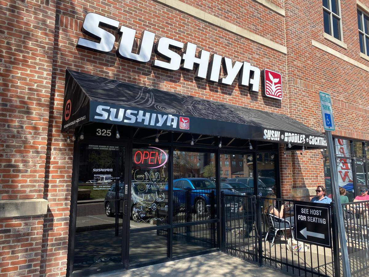Sushiya took over the former Hana Cafe space in Old Town in 2023.