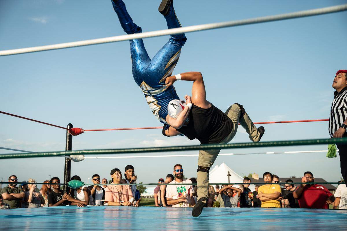 Lucha Libre wrestling will be a big part of the 2023 Taco Fest, set for Saturday in Andover.