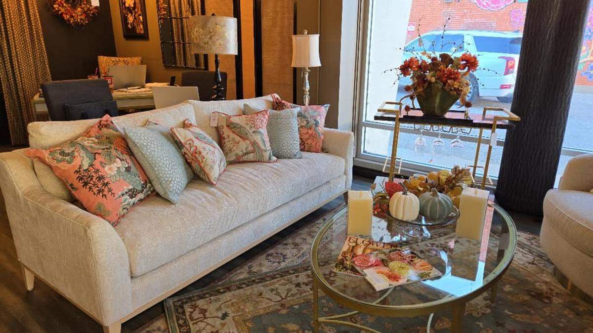 Vicki Flores is moving her design business to her home because of the uncertainty of what will happen next with the Crown Uptown Theatre next door. She’s started a moving sale where everything is 70% off or more.