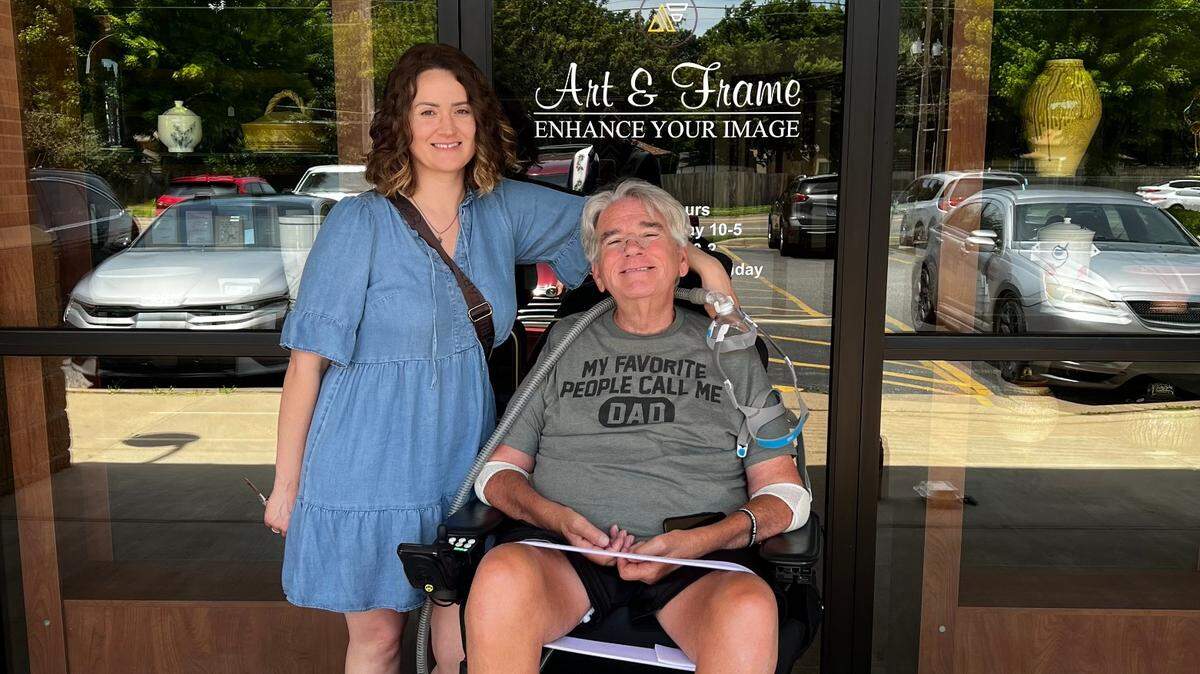 After growing up at her father Jack Wilson’s Art & Frame store in west Wichita, Tara Wilson has now taken over the business and added a gallery again.