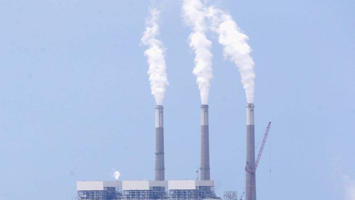 Jeffrey Energy Center (Jeffrey EC) is a sub-bituminous coal-fired power plant located seven miles northwest of St. Marys. Jeffrey EC is jointly owned by Westar Energy, Topeka, Kansas and Aquila Corp., Kansas City, Missouri. Jeffrey EC is composed of three separate 720-MW units providing a name-plate energy center capacity of 2.16 gigawatts. Unit 1 began operation in 1978, unit 2 in 1980 and unit 3 in 1983. Jeffrey EC is a typical modern coal-fired energy center. Its primary mission is to convert the chemical energy available from its Wyoming Powder River Basin sub-bituminous coal supply into electric energy. (June 14, 2013)