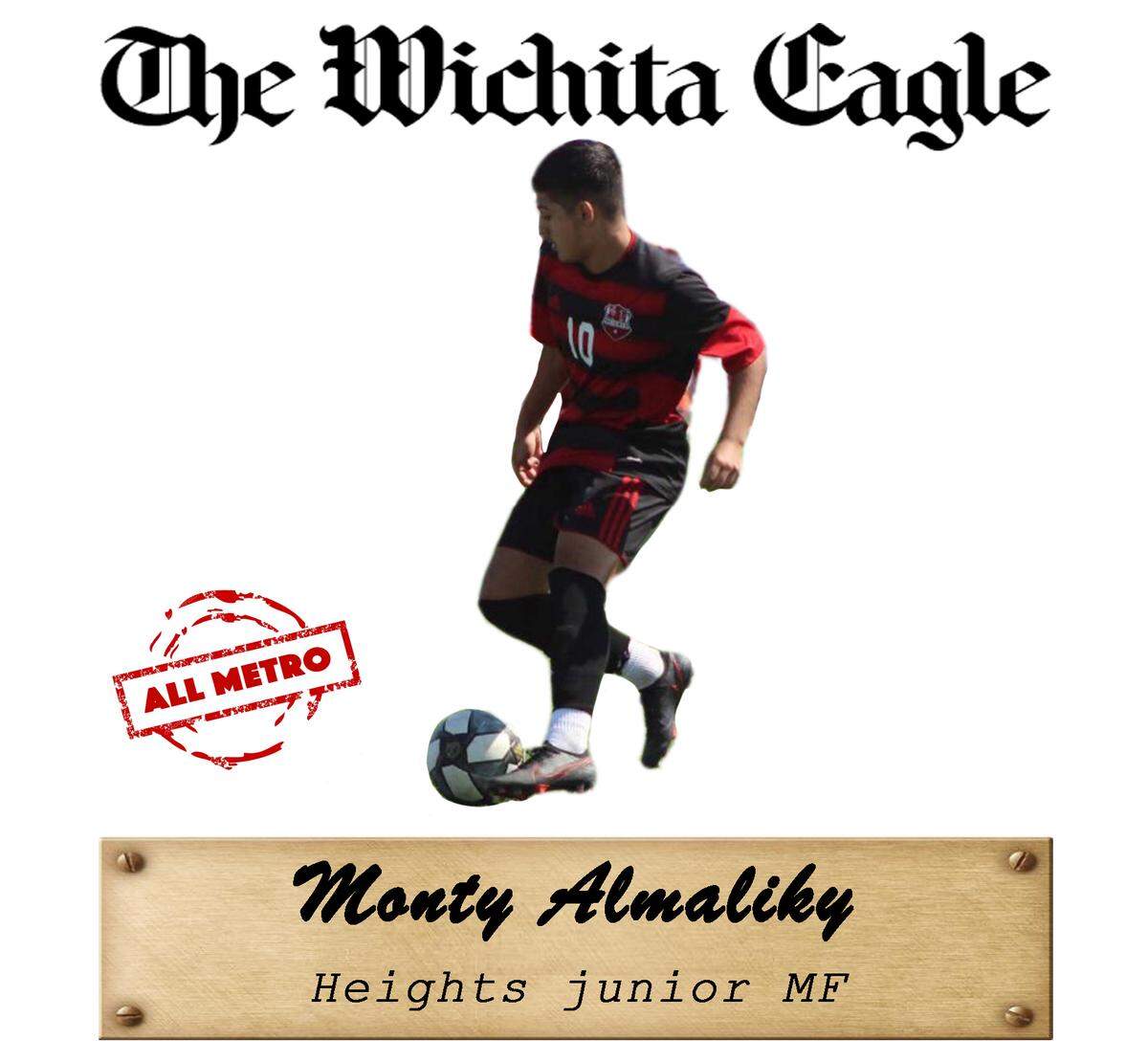 Heights junior midfielder Monty Almaliky