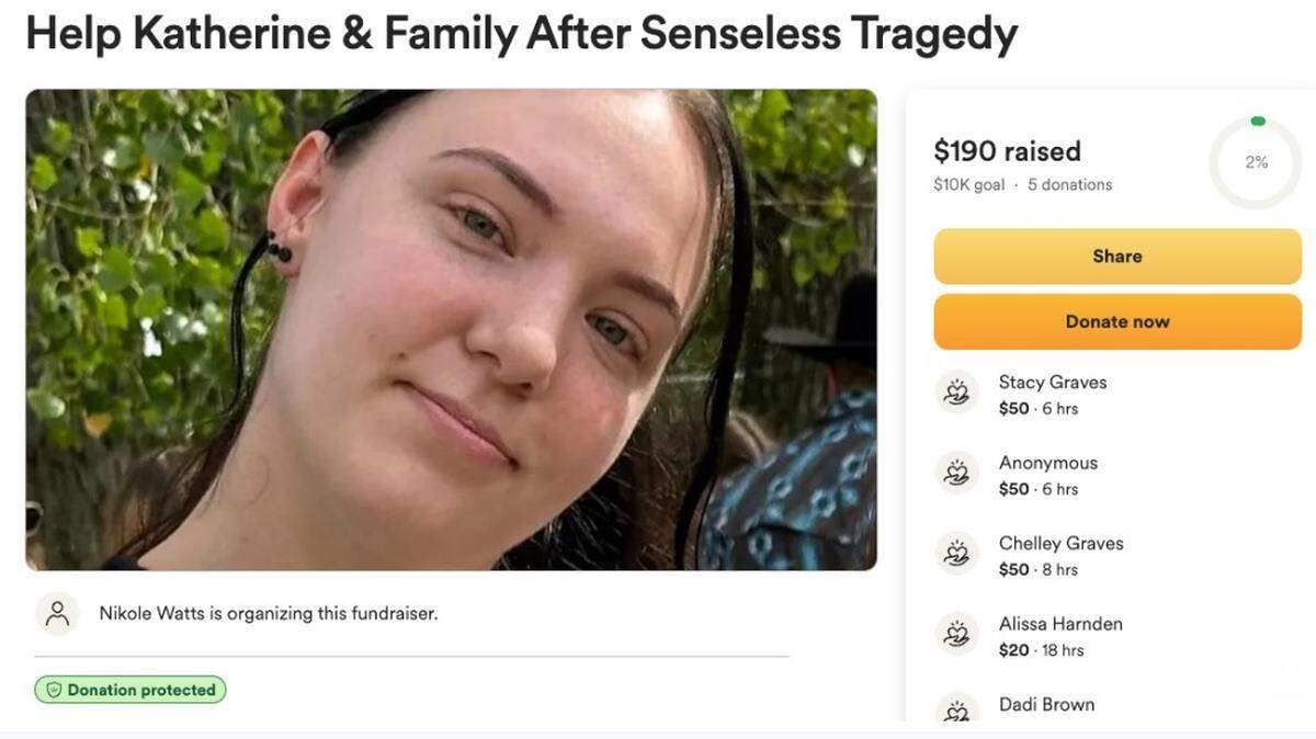 Katherine Slagle, 21, of Wichita, remains hospitalized after being struck by an alleged drunk driver Monday in east Wichita.
