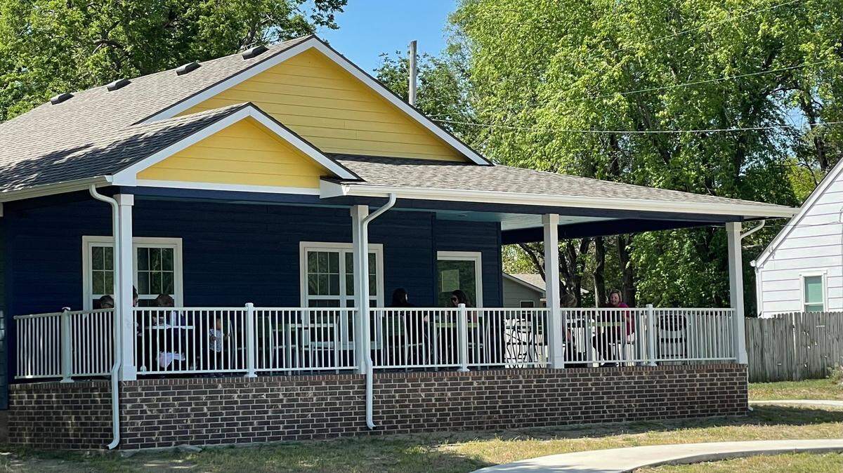 MOXI Junction owner Joanna Kilgore is opening a new crepe restaurant at this building across from MOXI in Maize this spring, which is when she’ll announce a name for the business.