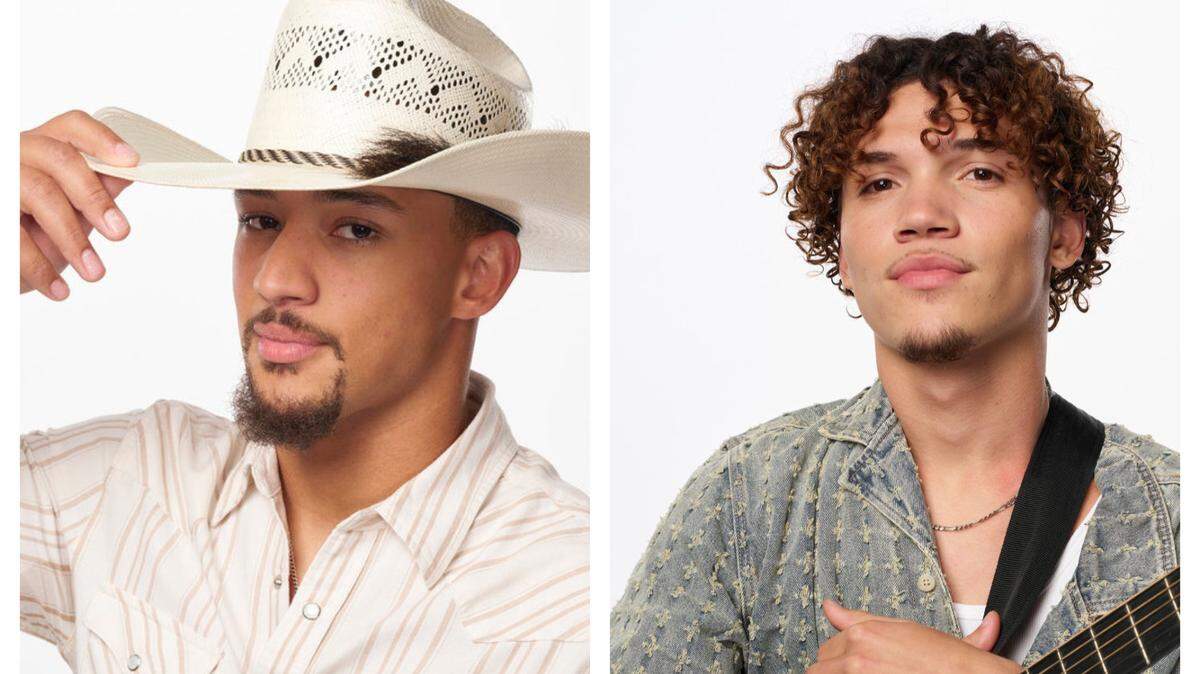 Jaelen Johnston, left, and Kameron Jaso, right, are both from the Wichita area and both were chosen on Monday to move on to the next round of competition on NBC’s “The Voice.”