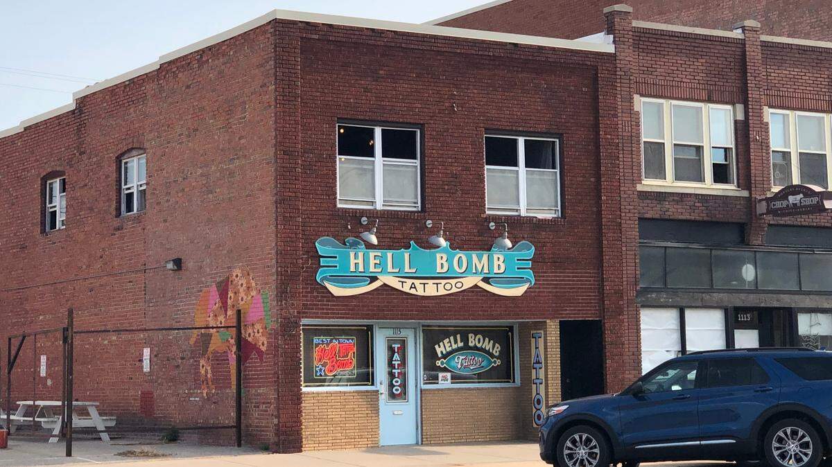 The well-known Hell Bomb Tattoo on East Douglas is going to have to move so landlord and Anchor owner Schane Gross can do something new at the downtown space.
