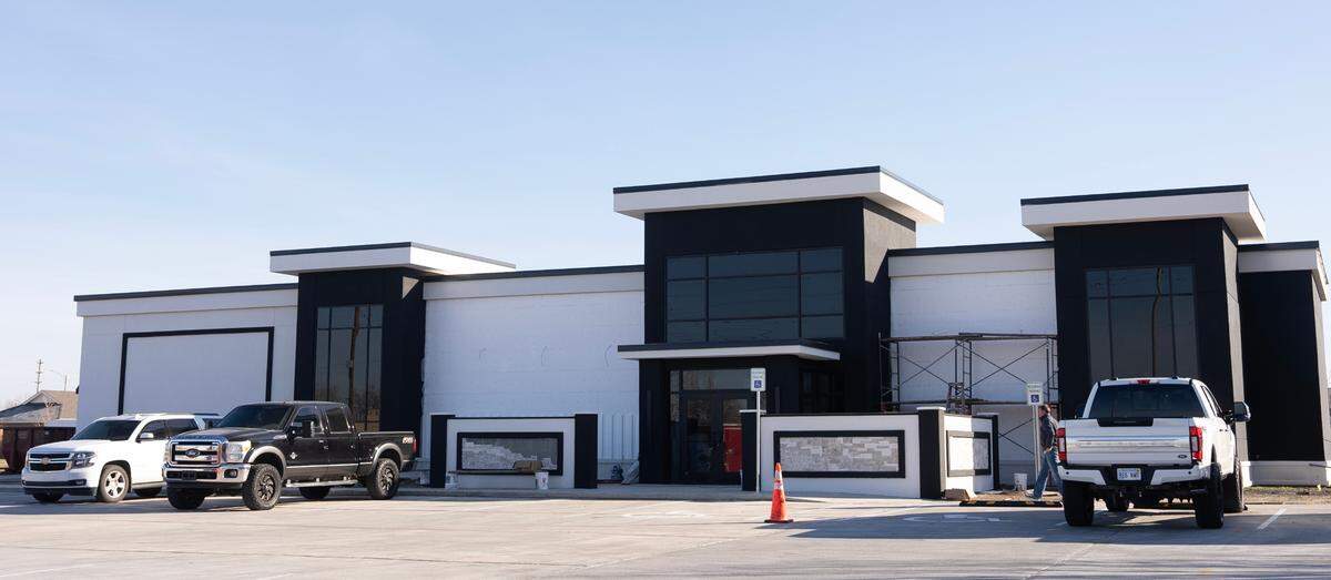 KVH Chophouse, Wine & Whiskey Bar is under construction at 29th and Tyler.