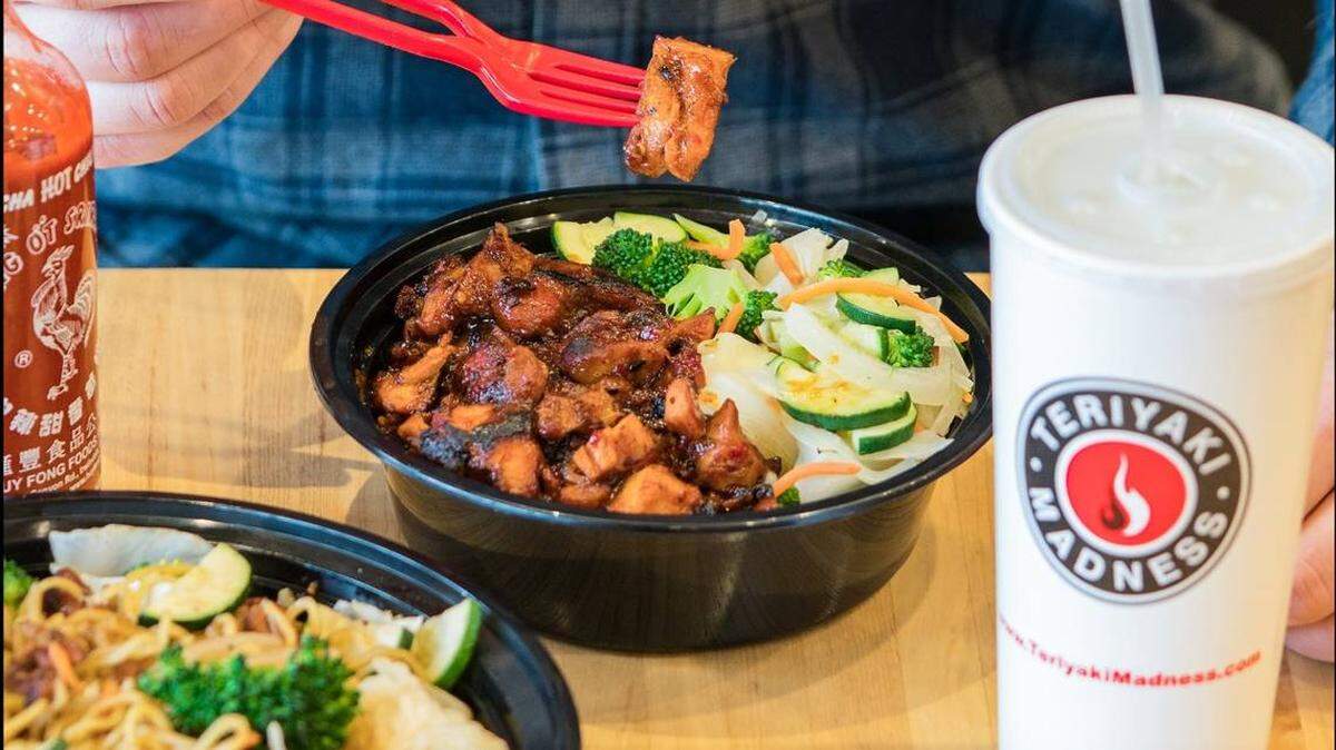 Johnny Steven is branching out from the insurance business with three Teriyaki Madness franchises. More will follow after the first three open.