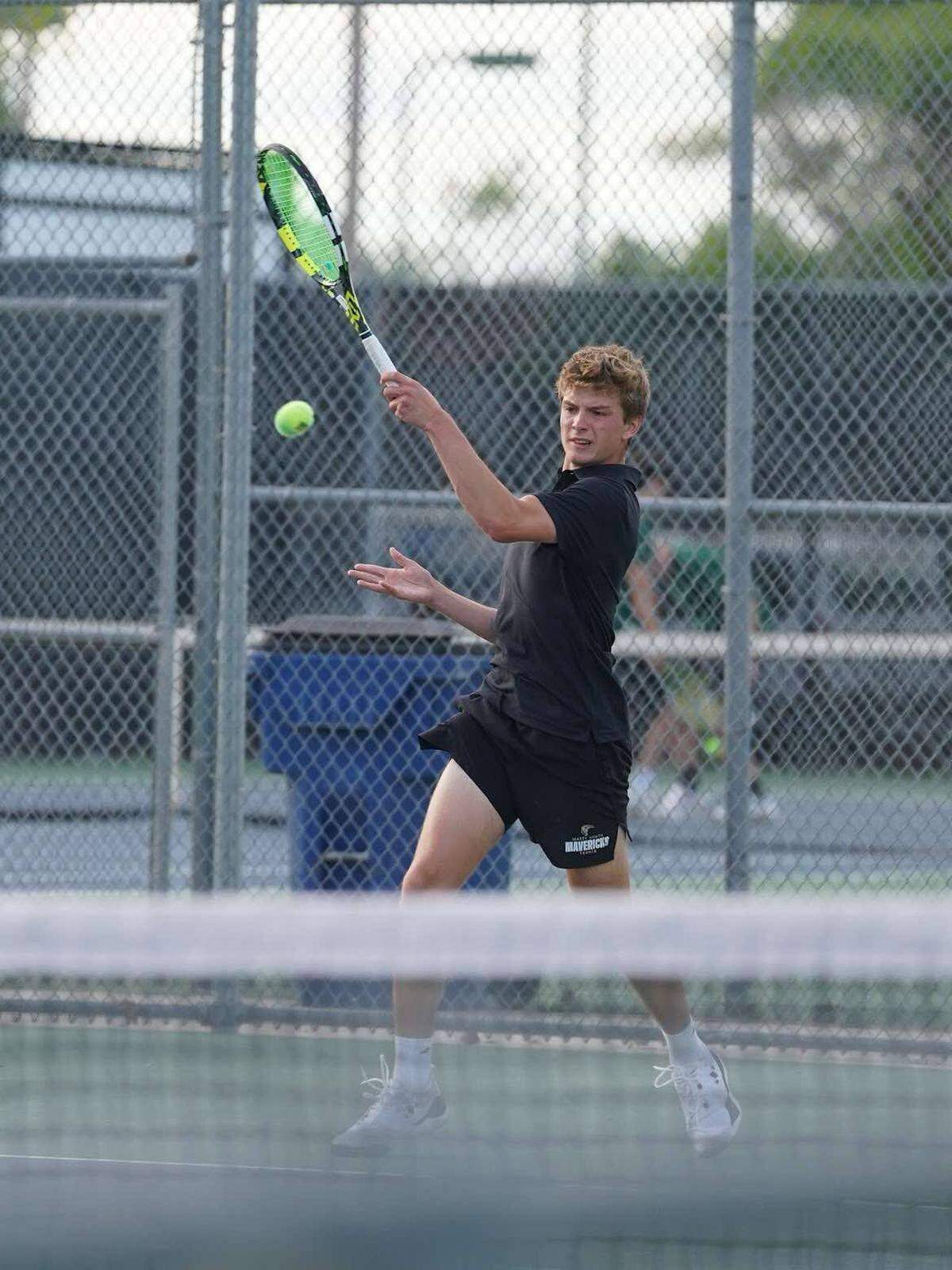 After playing for the Class 5A singles title last spring, Maize South junior Evan Goates hopes to win it this time around.