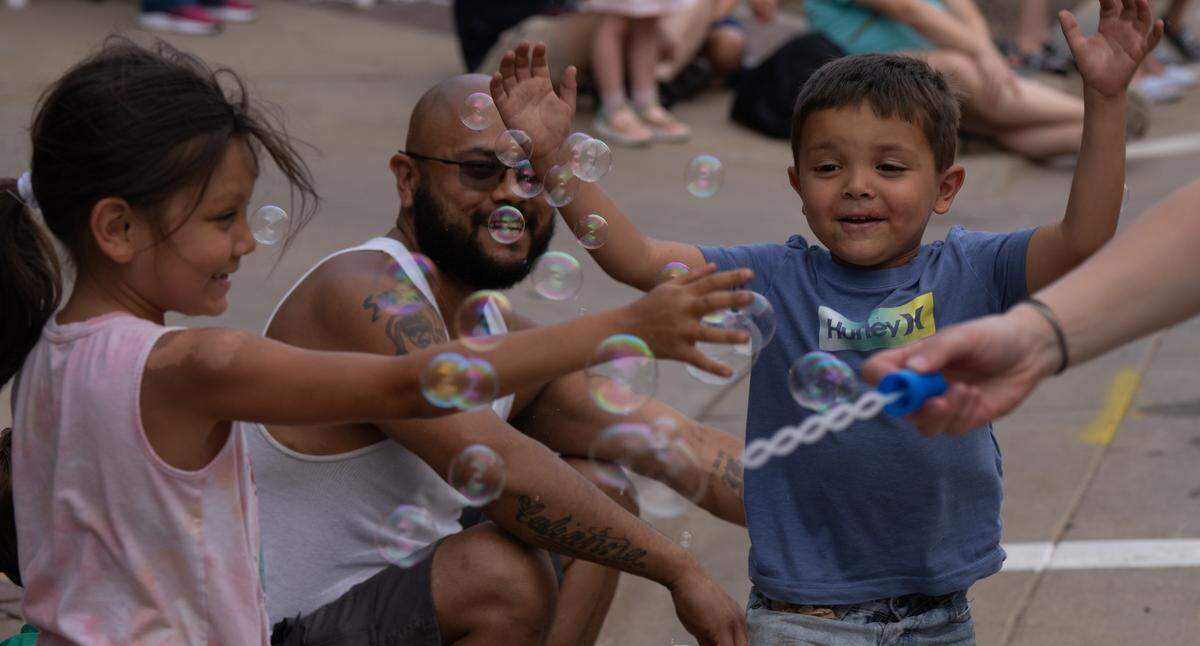 This year’s Sundown Parade, inspired by the Riverfest’s 2026 theme, “The Spirit of the 250th Birthday of the United States!”