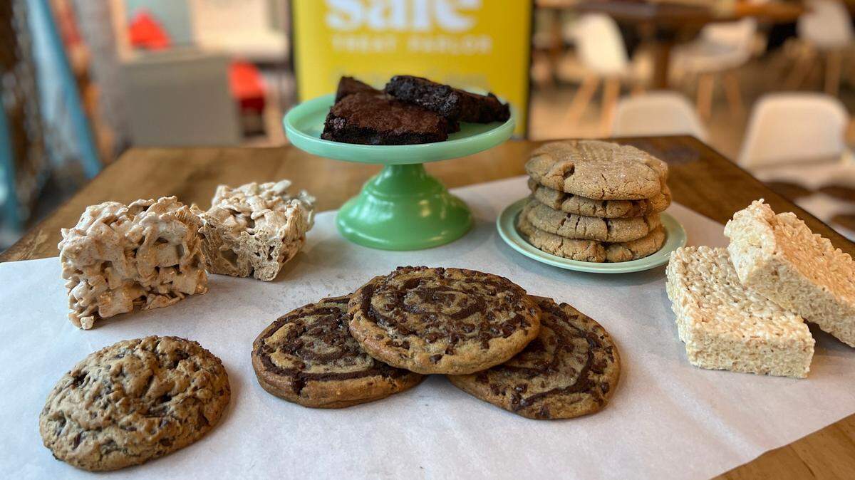 Thrive Restaurant Group is retooling its dessert concept. Peace, Love & Pie at Naftzger Park is closing, and Bake Sale Treat Parlor is opening at Bradley Fair.