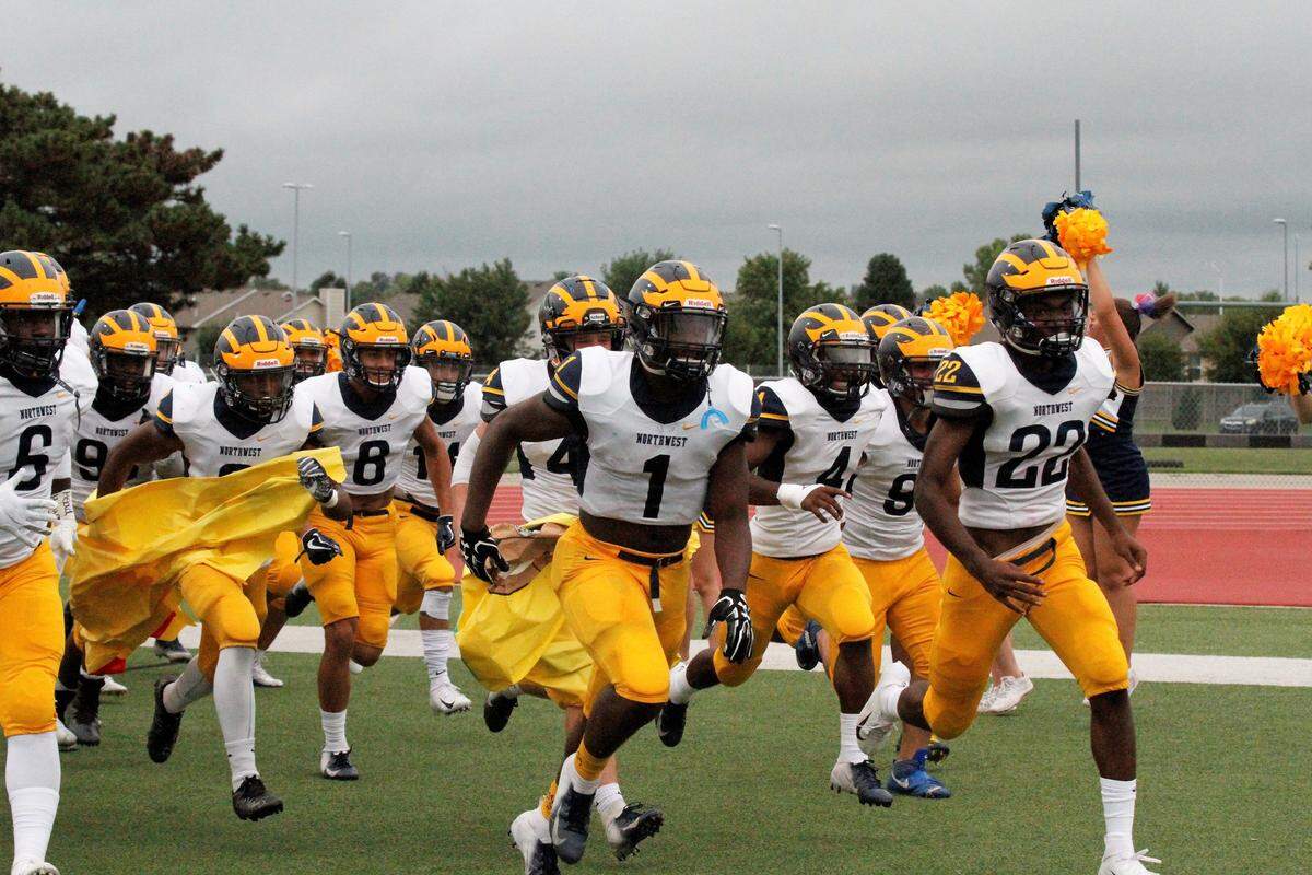 Wichita Northwest beat East 56-0 on Thursday from Heights Stadium. (Sept. 6, 2018)