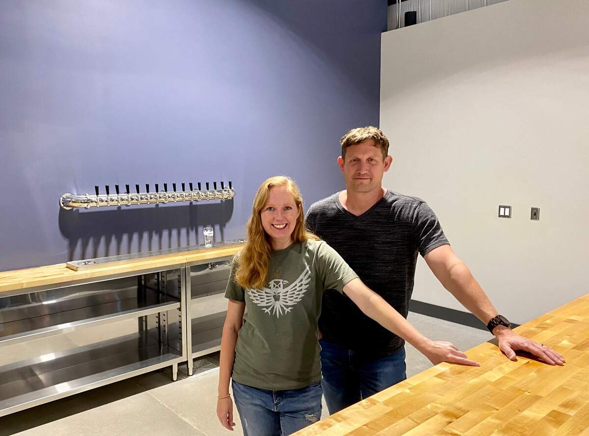 Denise and Kenneth Gardner are almost ready to open their relocated White Crow Cider Company, which will include a big tap room and production facility.