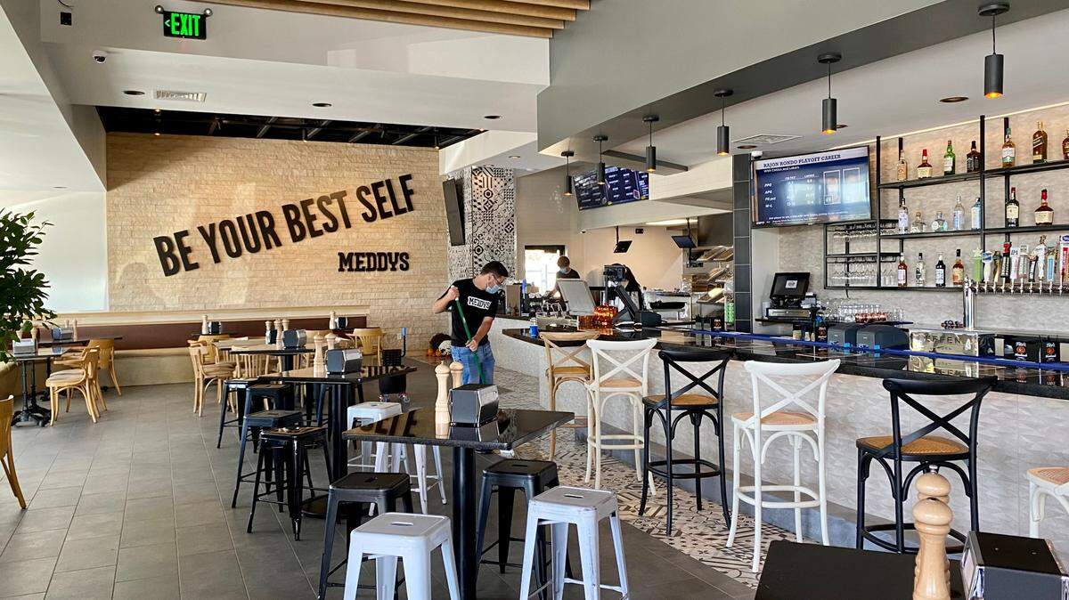 Alex Harb is opening his fourth Wichita Meddys restaurant on Thursday.