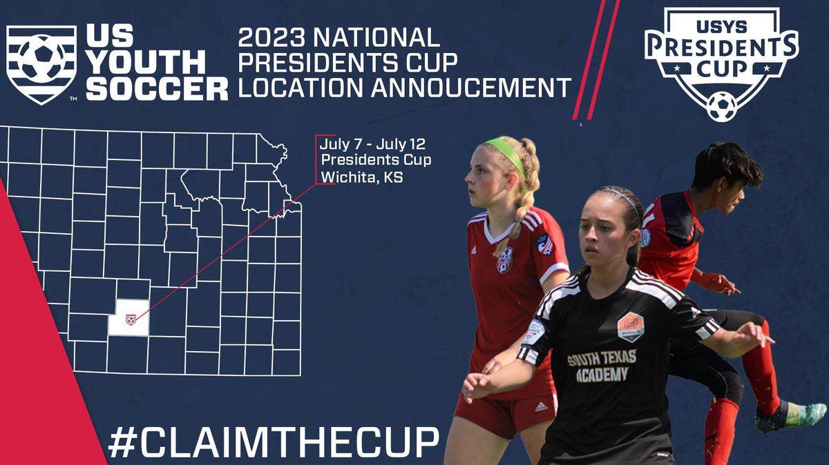 The National Presidents Cup, one of the largest youth soccer tournaments, will be hosted at Stryker Sports Complex in Wichita next summer.