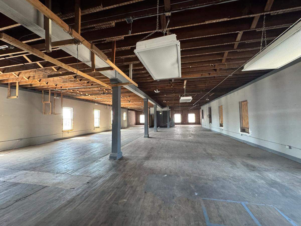 The floor above the old Anchor restaurant and bar at 1109 E. Douglas features a large, open space.