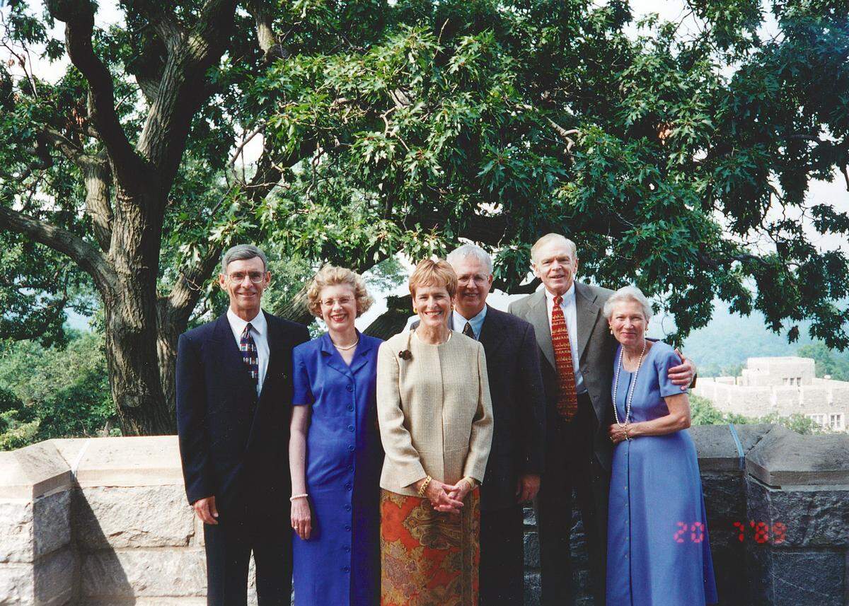 Charles and Jean Eby, from left, Carolyn (Eby) and Jim Grier and Martin Eby Jr. and his wife, Melodee.