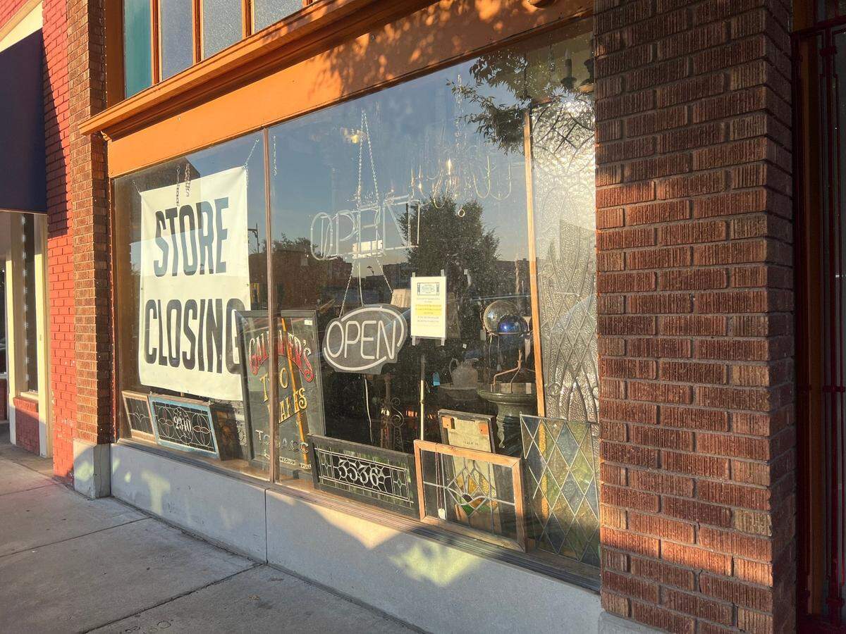 Old Town Architectural Salvage owner Grant Rine closed his longtime store but still will hold an occasional sale at a nearby warehouse.&nbsp;