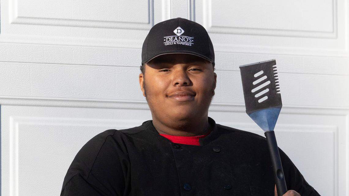Meet Javion Napier, who’s running his own hot dog stand to raise money for the homeless