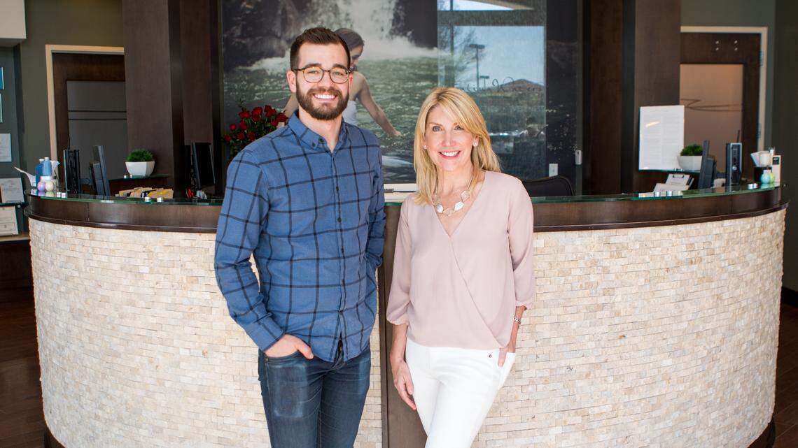 Austin Dugan is going to open his 86 Cold Press within Amanda Gorecki's Healing Waters at Bradley Fair later this summer.