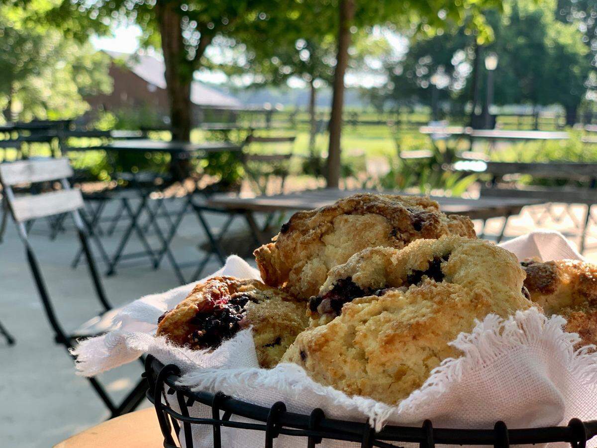Breakfast and lunch will be served starting Saturday at Elderslie Farm’s seasonal outdoor Bramble Cafe.