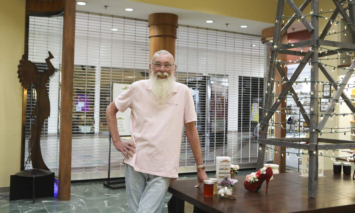 Steve’s Jams & Jellies owner Ken Smith is managing a new farmers market at Union Station.