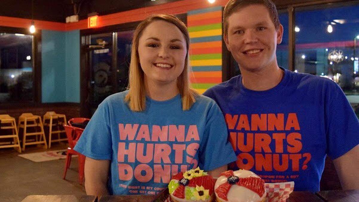 Jenni and Aaron Courtney took over Hurts Donut in 2019.