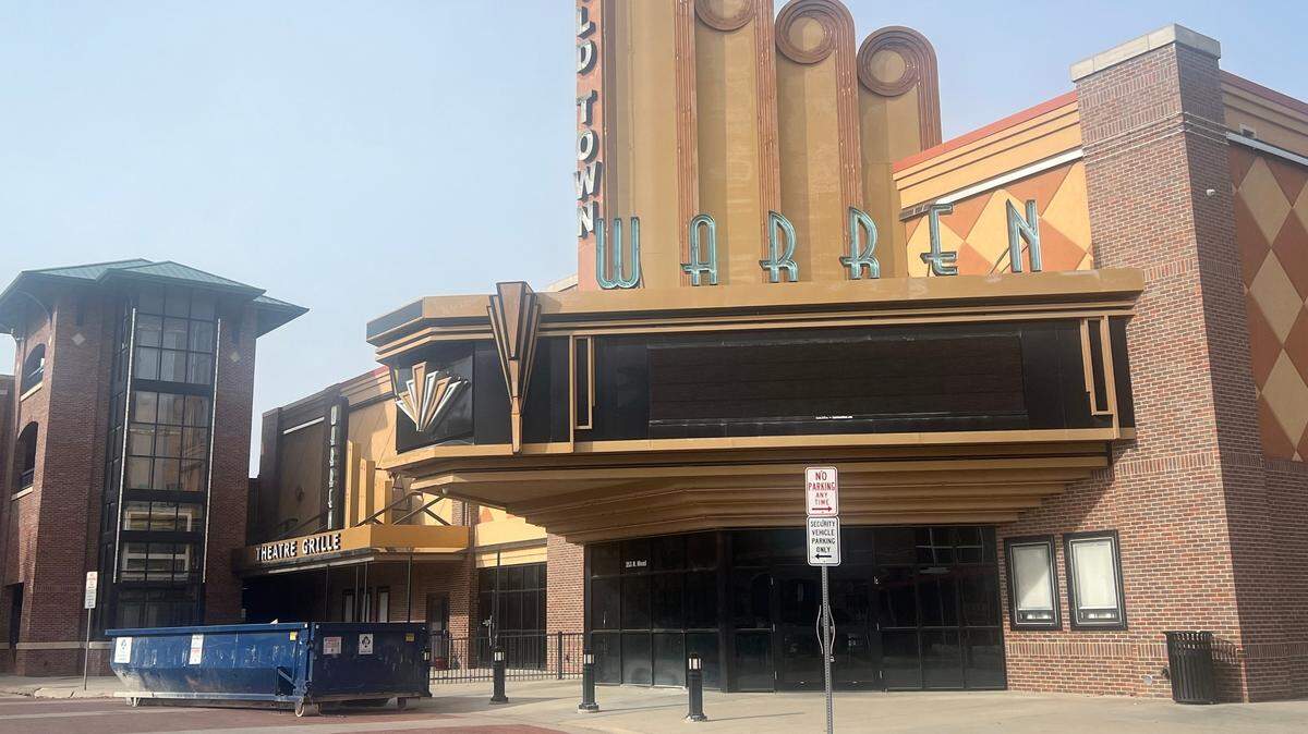 Work appeared to be going on at the former Warren Old Town in December, but it’s not clear if it was related to a possible new owner. According to a filing that ran in The Eagle this week, Wichita’s Boulevard Theatres likely is buying the seven-screen theater.